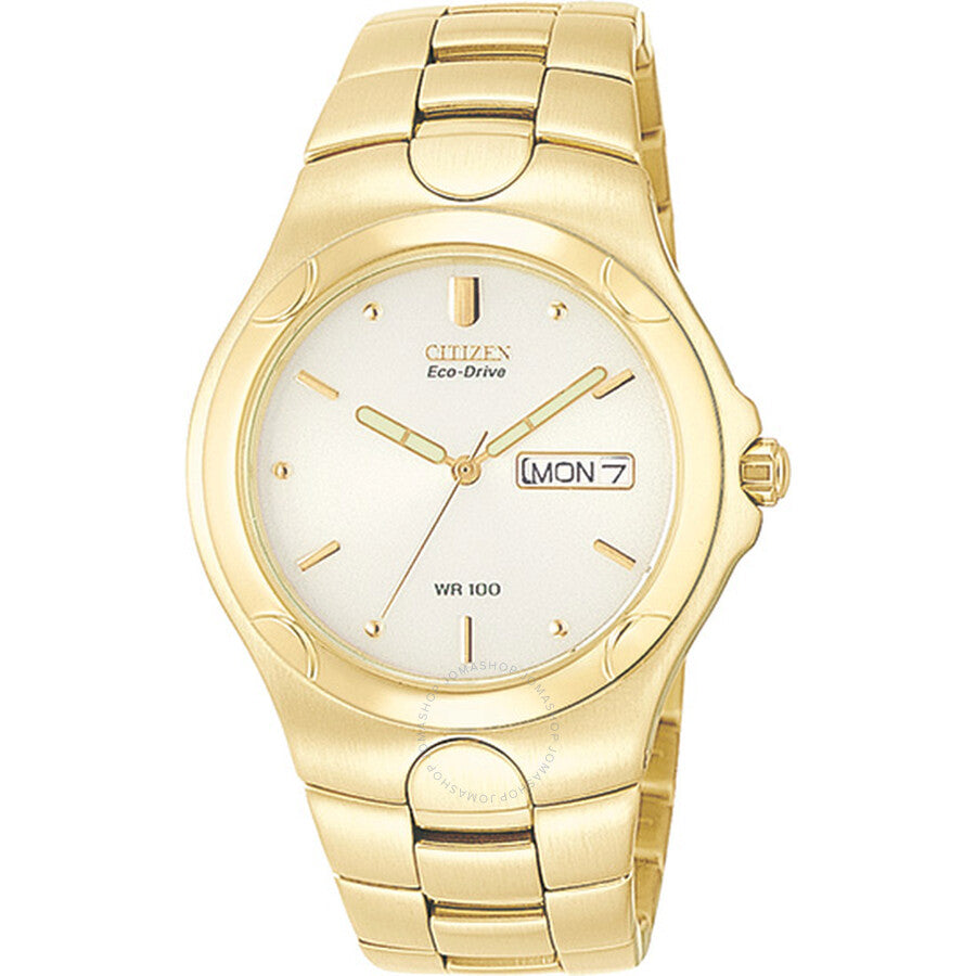 Citizen Men's Corso Eco Drive Gold-Tone Watch BM8082-53P - Dawson Watches
