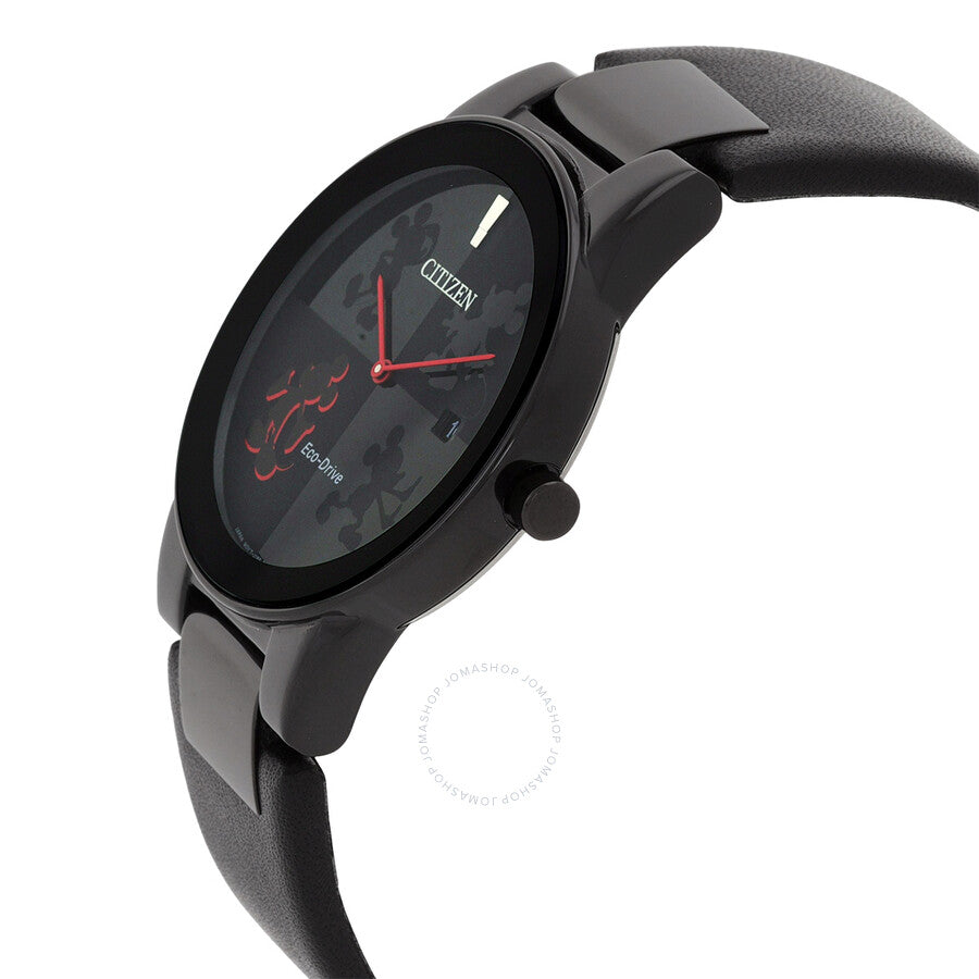 Citizen Mickey Mouse Eco-Drive Black Dial Men's Watch AU1069-06W - Dawson Watches #2