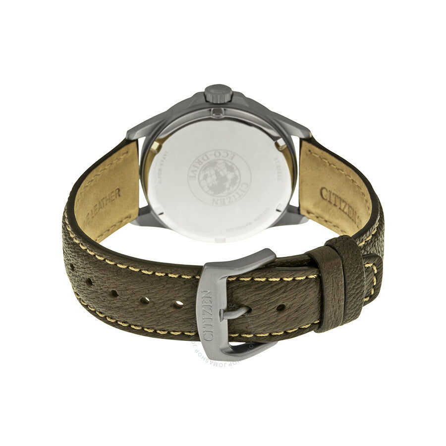 Citizen Military Eco-Drive Sandy Dial Men's Watch AW0040-19X - Dawson Watches #3