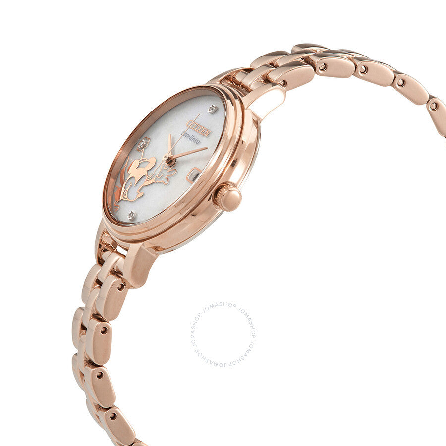 Citizen Minnie Mouse Diamond Silver Dial Ladies Watch EW2448-51W - Dawson Watches #2