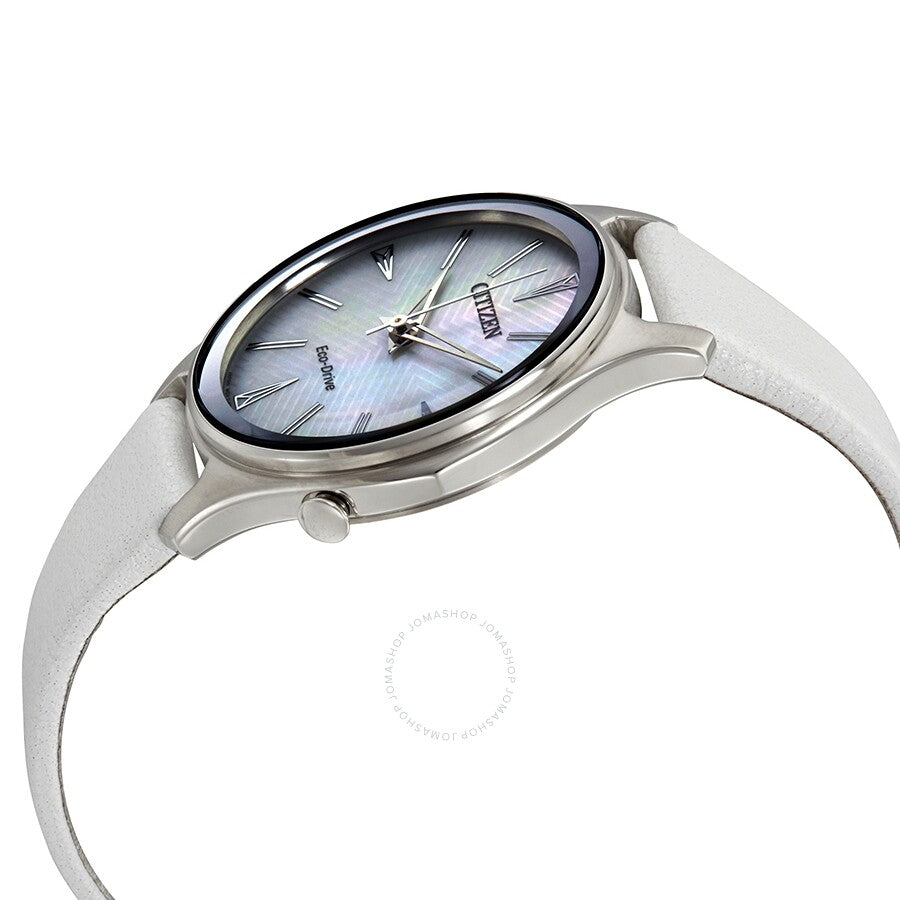 Citizen Modena Mother of Pearl Dial Ladies Watch EM0590-03D - Dawson Watches #2