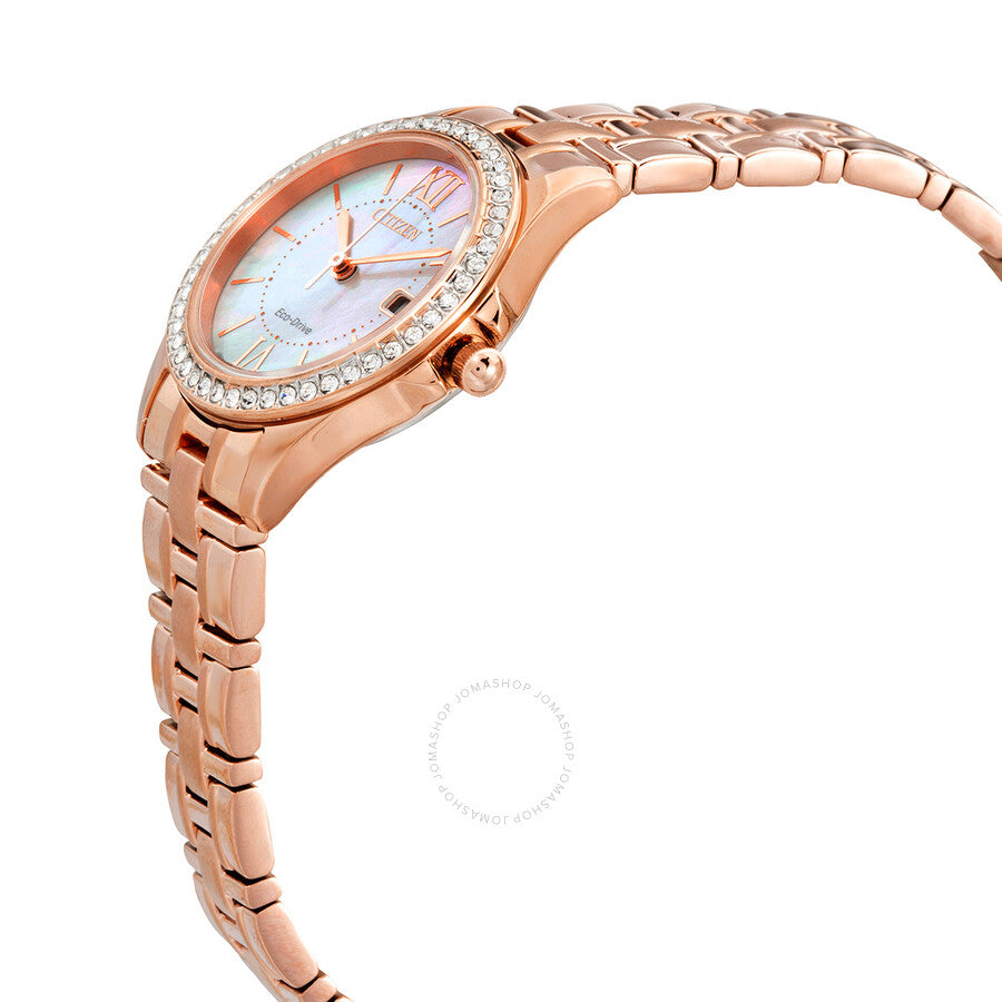 Citizen Mother of Pearl Dial Ladies Watch EW1843-52D - Dawson Watches #2