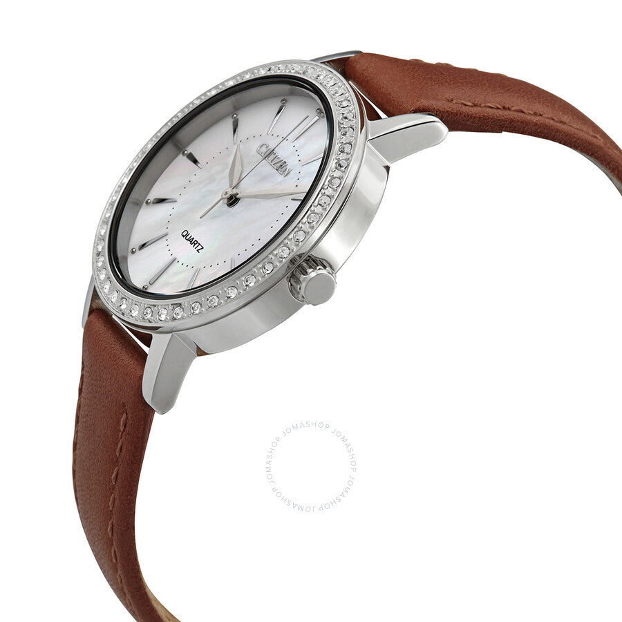 Citizen Mother of Pearl Dial Quartz Ladies Watch EL3040-12D - Dawson Watches #2