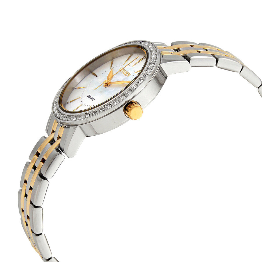 Citizen Mother of Pearl Dial Quartz Ladies Watch EL3044-89D - Dawson Watches #2