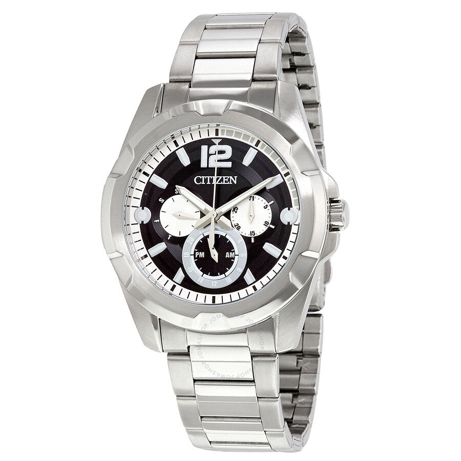 Citizen Multi-Function Black Dial Men's Watch AG8330-51E - Dawson Watches
