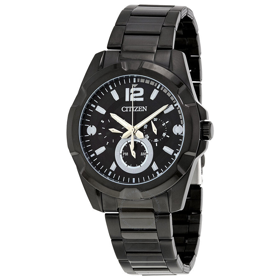 Citizen Multifunction Black Dial Men's Watch AG8335-58E - Dawson Watches