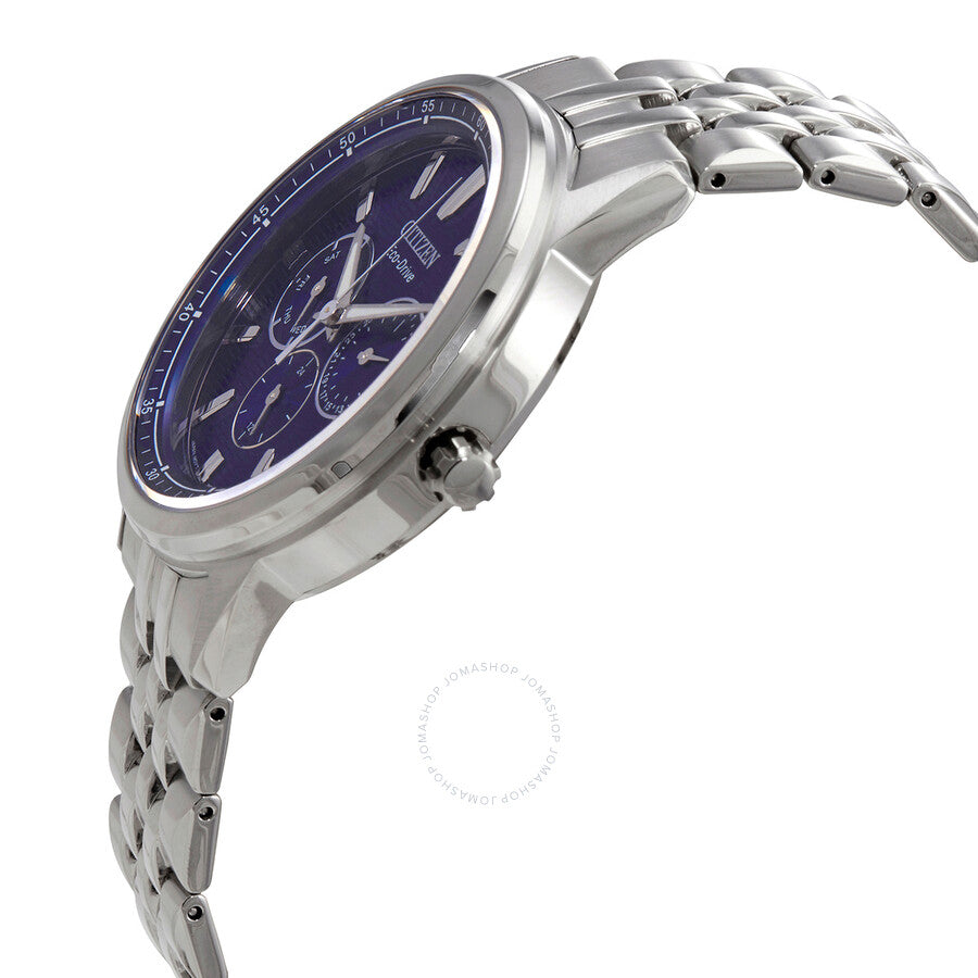 Citizen Multi-function Blue Dial Stainless Steel Men's Watch BU2071-87L - Dawson Watches #2