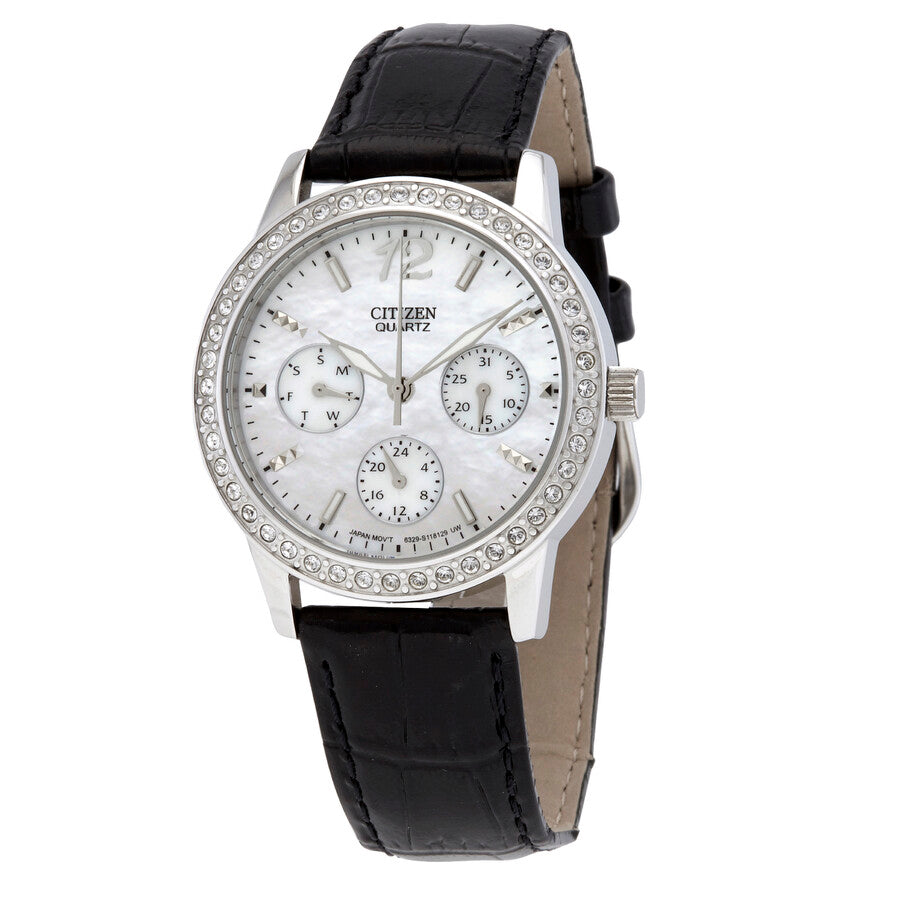 Citizen Multifunction Mother of Pearl Dial Ladies Watch ED8090-11D - Dawson Watches