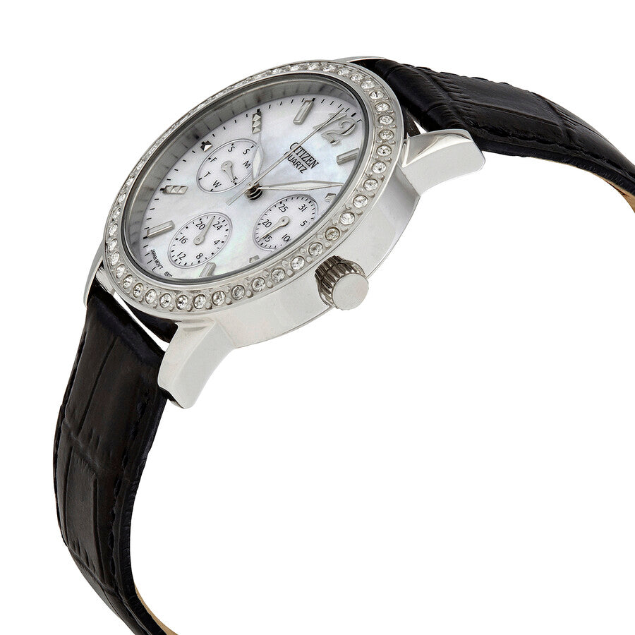 Citizen Multifunction Mother of Pearl Dial Ladies Watch ED8090-11D - Dawson Watches #2