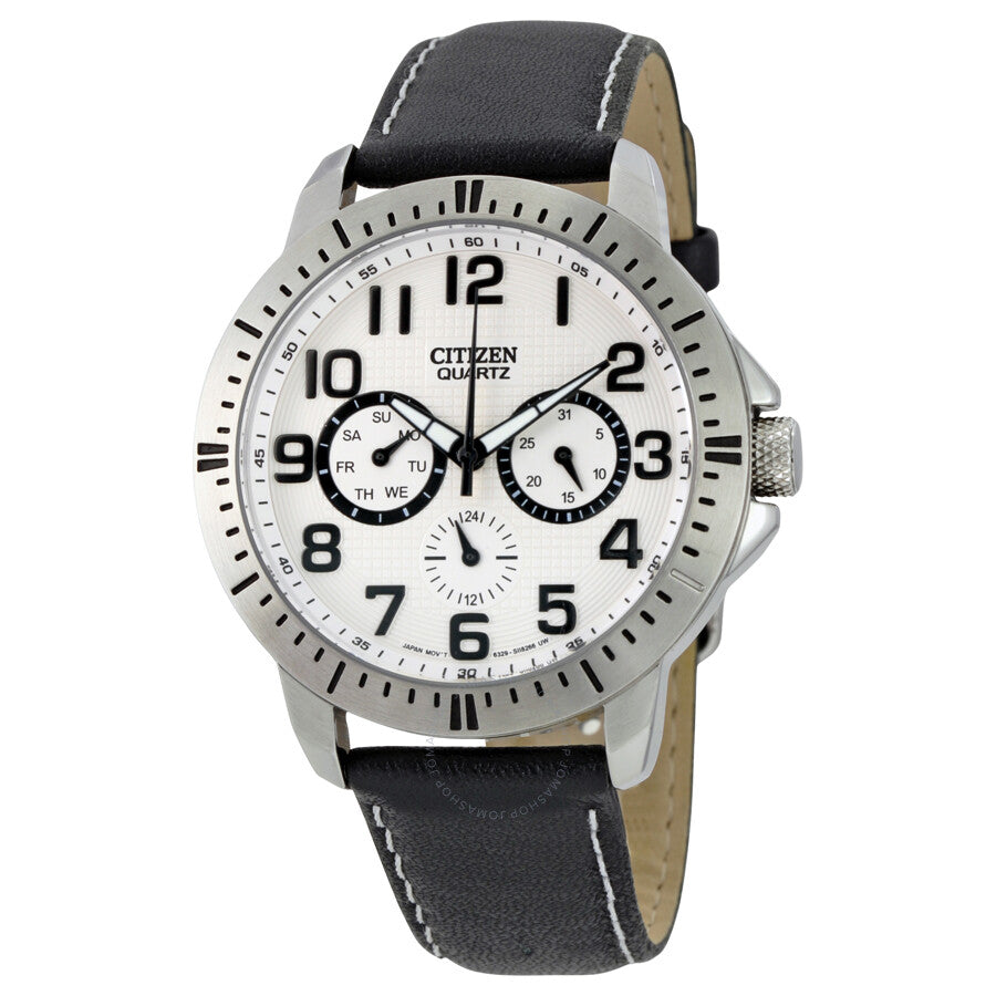 Citizen Multifunction White Dial Men's Watch AG8310-08A - Dawson Watches