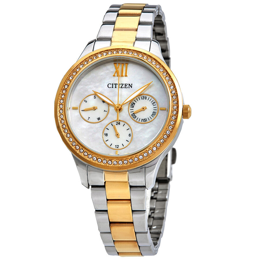 Citizen Multi-Function White Dial Two-tone Ladies Watch ED8154-52D - Dawson Watches