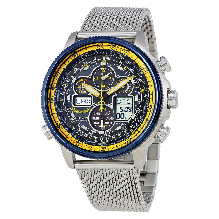 Citizen Navihawk A-T Chronograph Perpetual Men's Watch JY8031-56L - Dawson Watches