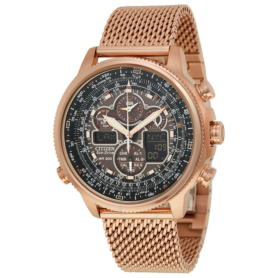 Citizen Navihawk A-T Eco-Drive Chonograph Men's Watch  JY8033-51E - Dawson Watches