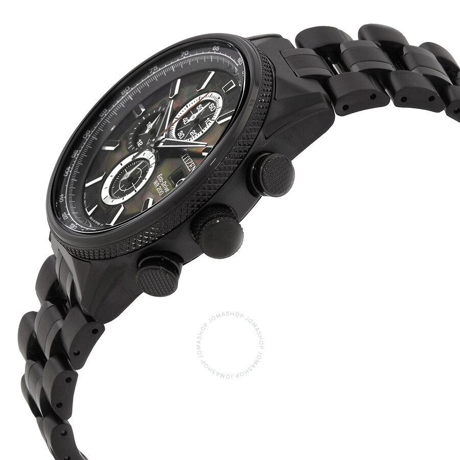 Citizen Nighthawk Chronograph Green Camo Dial Men's Watch CA0805-53X - Dawson Watches #2