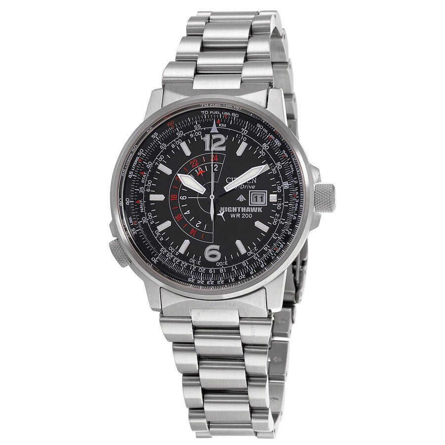 Citizen Nighthawk Eco-Drive Pilot Watch Men's Watch BJ7000-52E - Dawson Watches