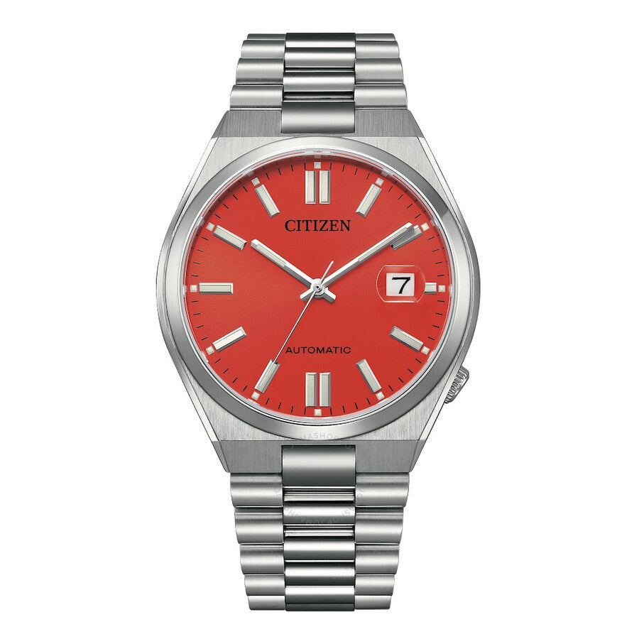 Citizen Tsuyosa Automatic Blazing Red Dial Men's Watch NJ0158-89W - Dawson Watches