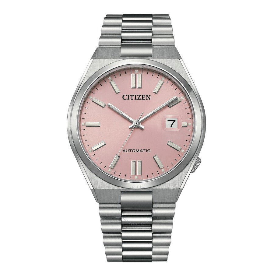 Citizen Tsuyosa Automatic Dreamy Pink Dial Men's Watch NJ0158-89X - Dawson Watches