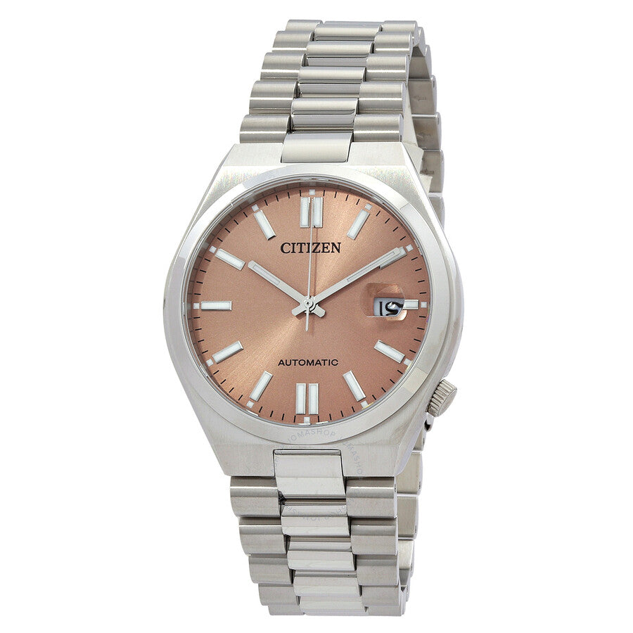 Citizen Tsuyosa Automatic Warm Sand Dial Men's Watch NJ0158-89Y - Dawson Watches