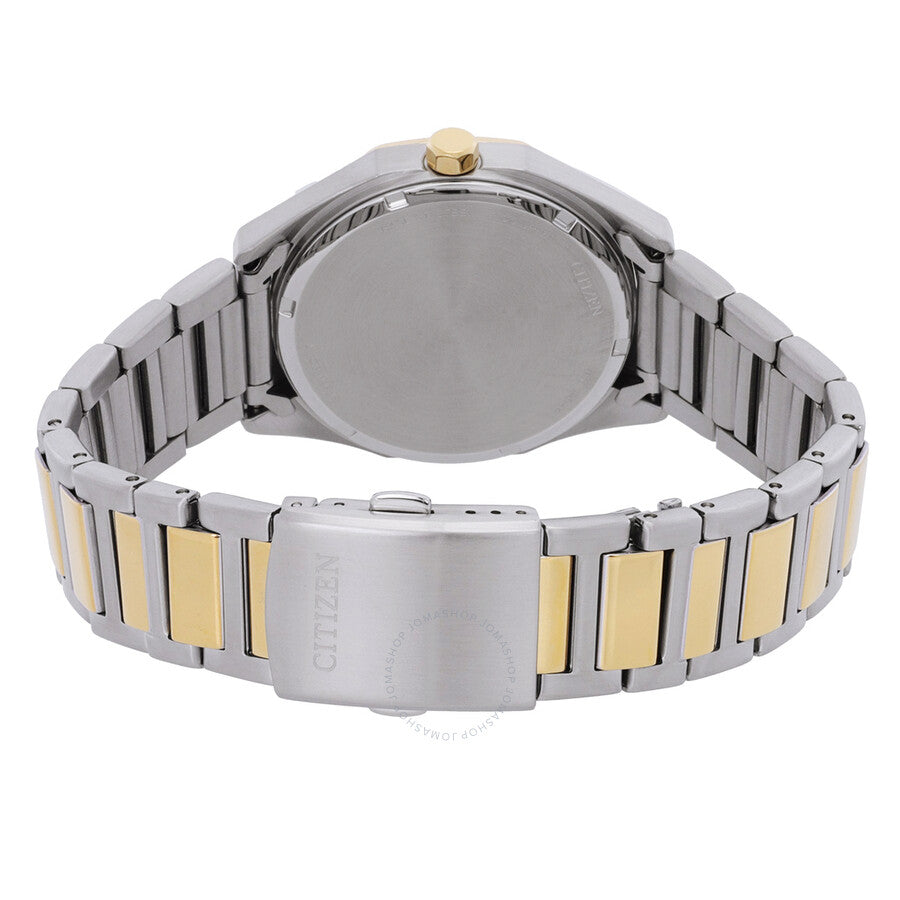 Citizen Octangle Eco-Drive White Dial Two-Tone Men's Watch BM7624-82A - Dawson Watches #3