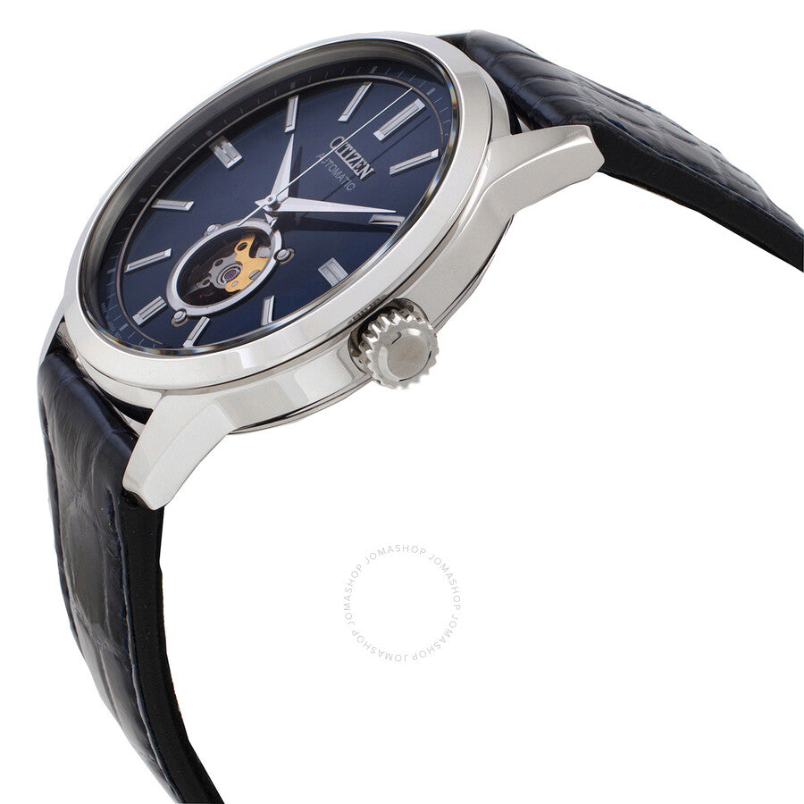 Citizen Open Heart Automatic Blue Dial Men's Watch NB4020-11L - Dawson Watches #2