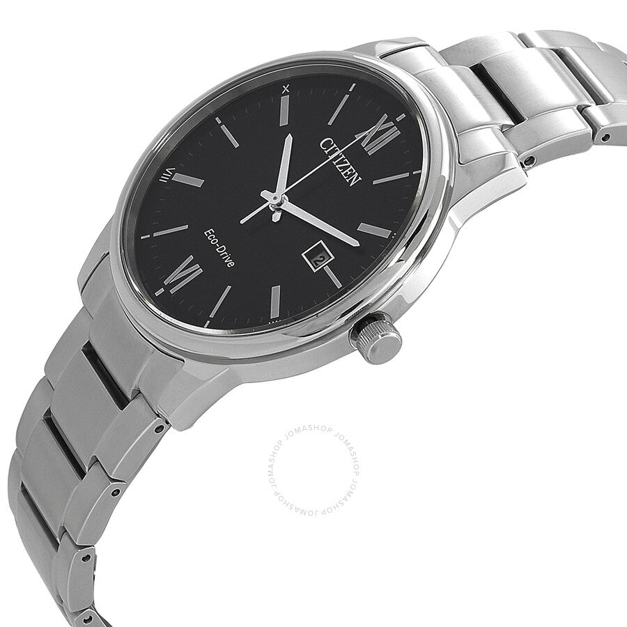 Citizen Pair Eco-Drive Black Dial Men's Watch BM6978-77E - Dawson Watches #2