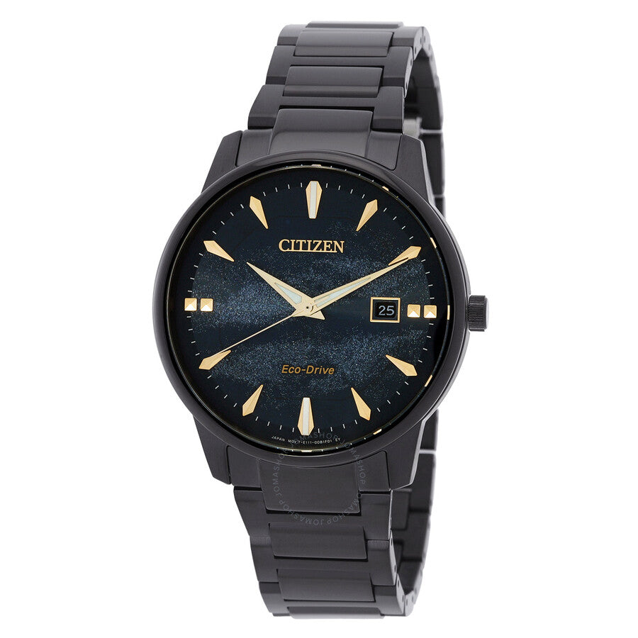 Citizen Pair Eco-Drive Blue Dial Men's Watch BM7595-89L - Dawson Watches