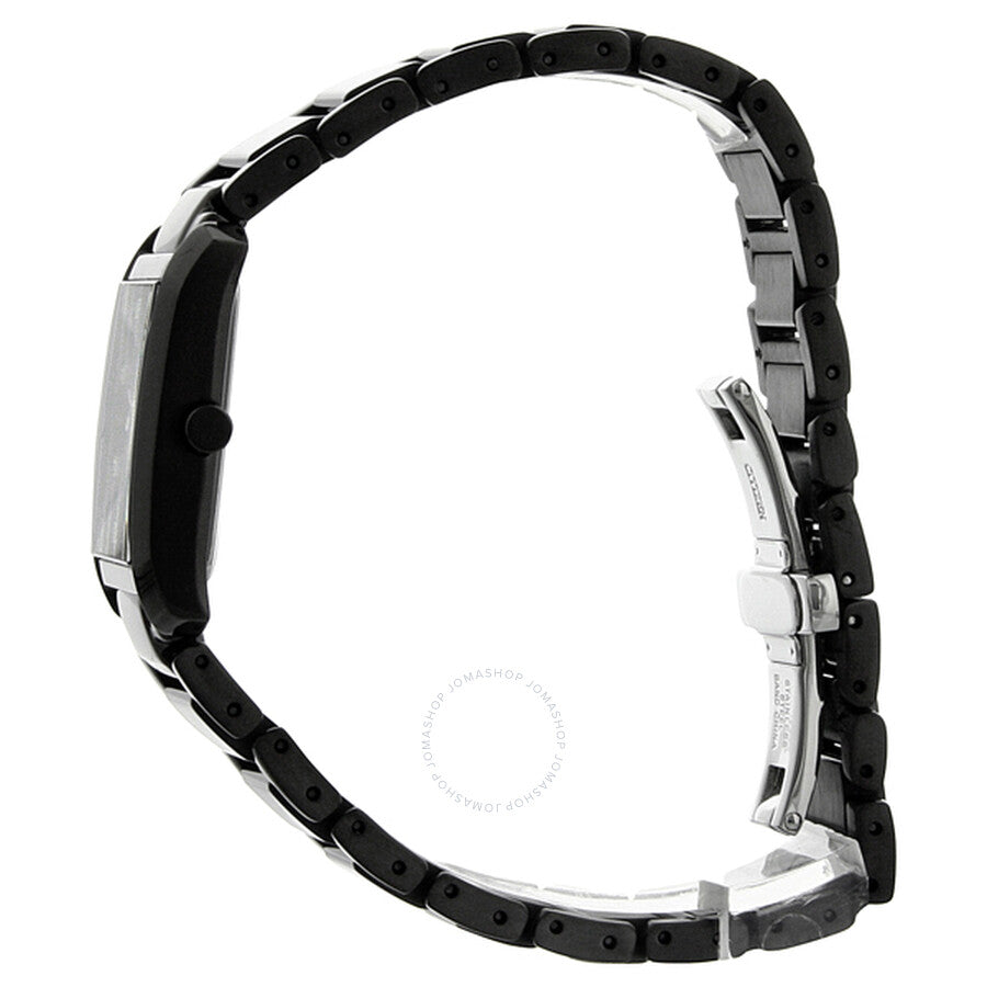 Citizen Palidoro Diamond Black Dial Black IP Stainless Steel Ladies Watch EX1077-51E - Dawson Watches #3