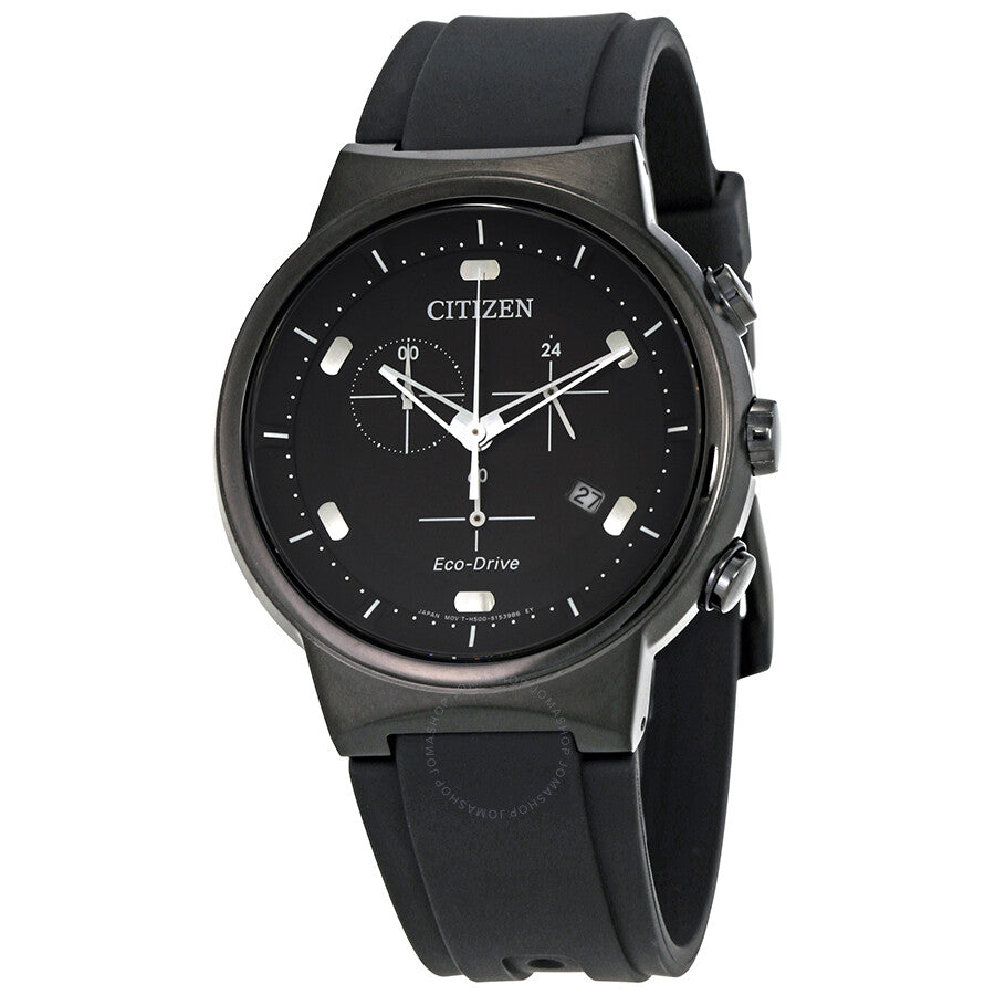 Citizen Paradex Chronograph Black Dial Men's Watch AT2405-01E - Dawson Watches