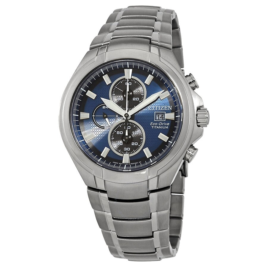 Citizen Paradigm Eco-Drive Chronograph Blue Dial Men's Watch CA0700-51L - Dawson Watches