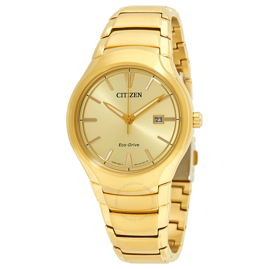 Citizen Paradigm Gold Dial Yellow Gold-tone Men's Watch AW1552-54P - Dawson Watches