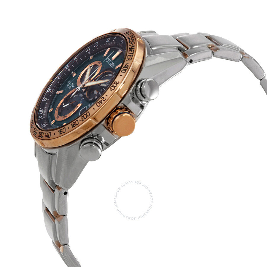 Citizen PCAT Chronograph Eco-Drive Blue Dial Men's Watch CB5916-59L - Dawson Watches #2