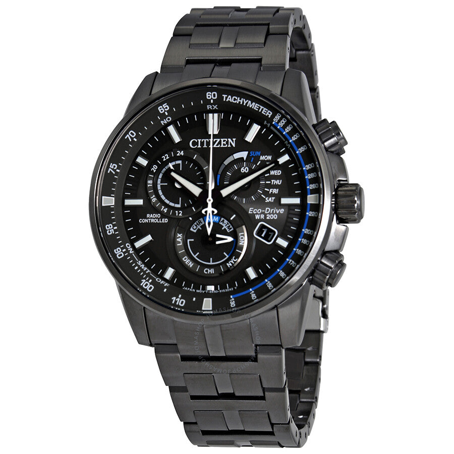 Citizen PCAT Chronograph Perpetual Calendar Eco-Drive Men's Watch AT4127-52H - Dawson Watches