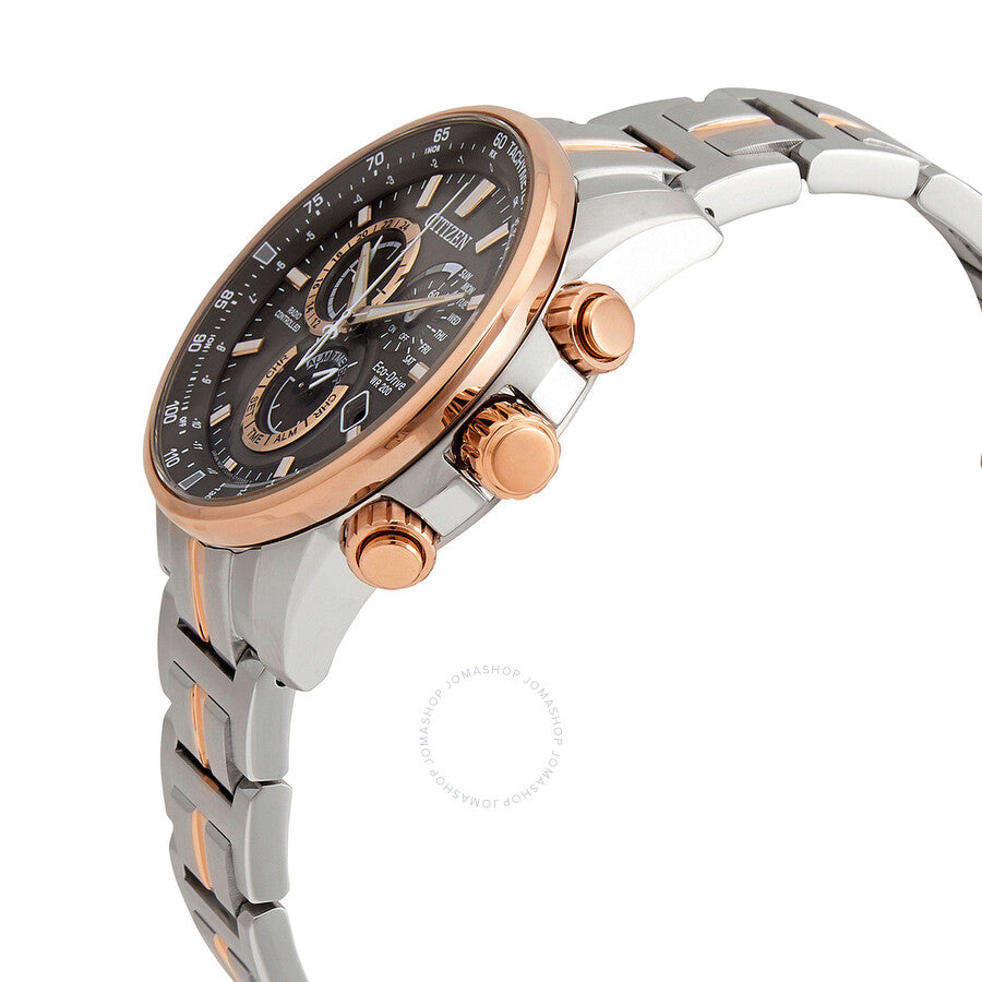 Citizen PCAT Perpetual Alarm Chronograph Grey Dial Men's Watch CB5886-58H - Dawson Watches #2