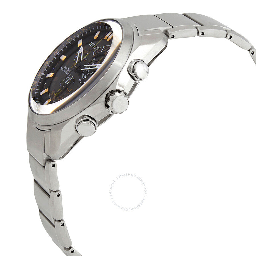 Citizen Perpetual Alarm Sport Chronograph Black Dial Men's Watch BL5600-53E - Dawson Watches #2
