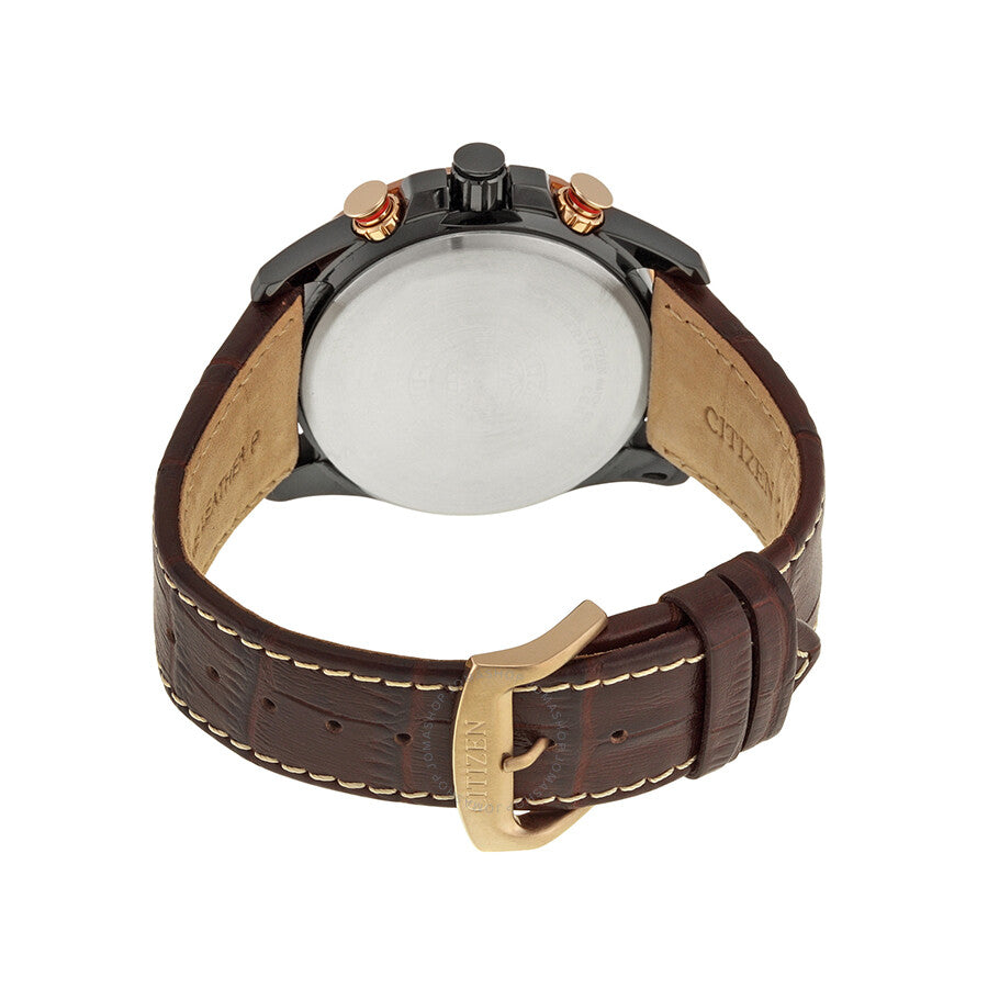 Citizen Perpetual Chrono A-T Dark Brown Dial Men's Watch AT4006-06X - Dawson Watches #3