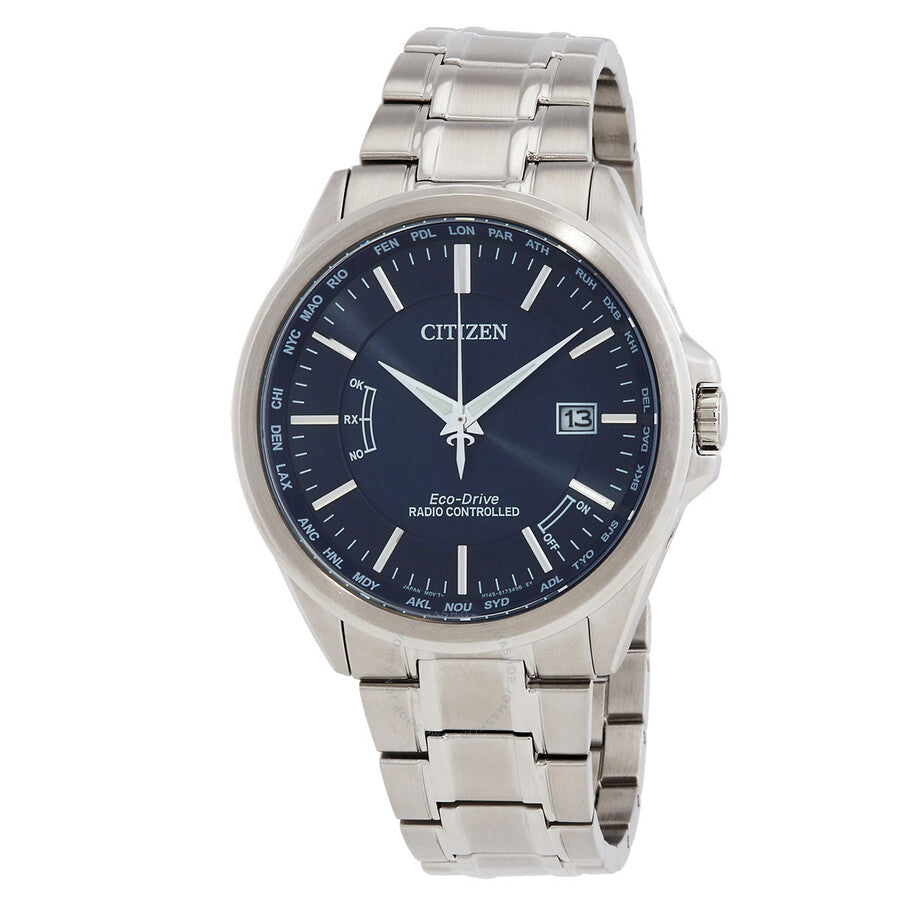 Citizen Perpetual World Time Blue Dial Men's Watch CB0250-84L - Dawson Watches