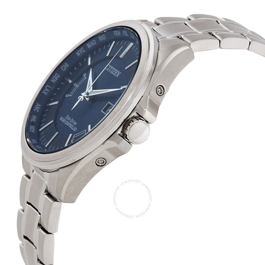 Citizen Perpetual World Time Blue Dial Men's Watch CB0250-84L - Dawson Watches #2