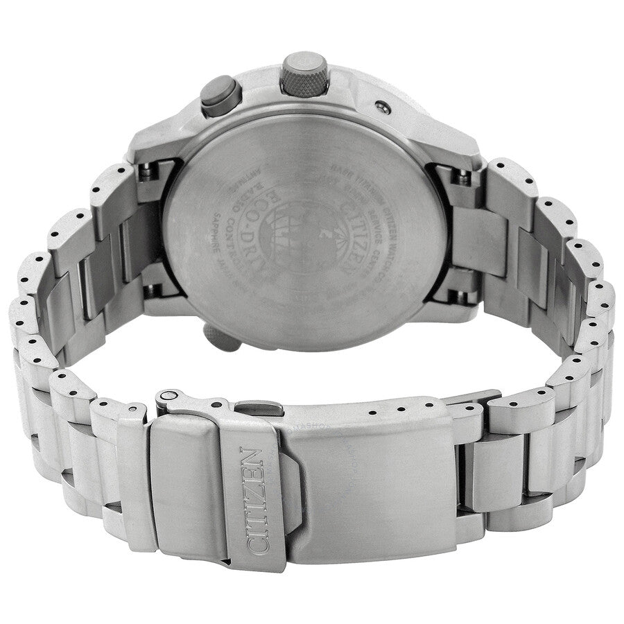 Citizen Perpetual World Time GMT Eco-Drive Black Dial Men's Watch CB0230-81E - Dawson Watches #3