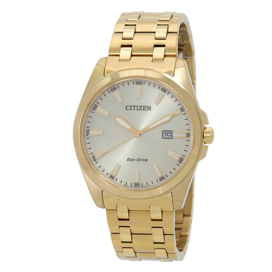 Citizen Peyten Eco-Drive Champagne Dial Men's Watch BM7532-54P - Dawson Watches