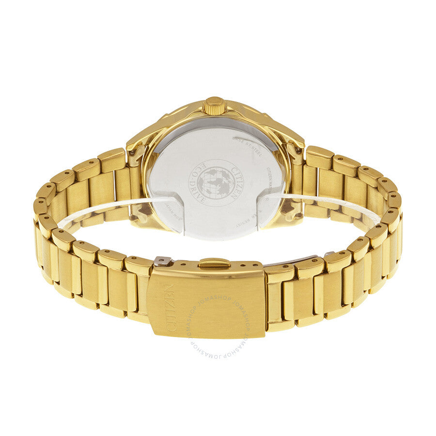 Citizen POV Eco-Drive Champagne Dial Gold-tone Ladies Watch FD3002-51P - Dawson Watches #3