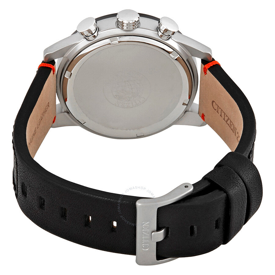 Citizen Primo Chronograph Eco-Drive Black Dial Men's Watch CA0681-03E - Dawson Watches #3