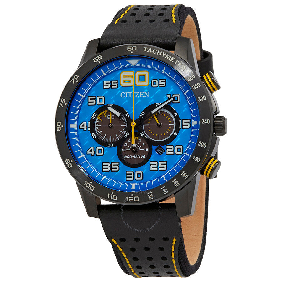 Citizen Primo Chronograph Quartz Blue Dial Men's Watch CA4435-08L - Dawson Watches
