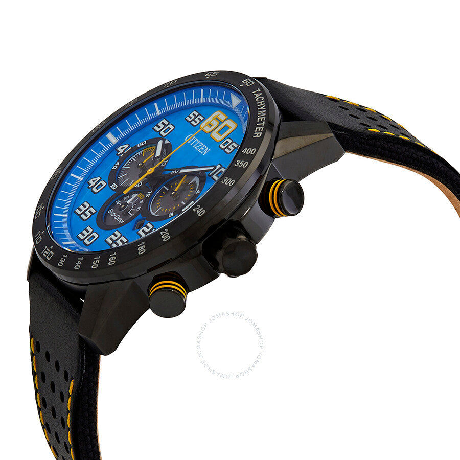 Citizen Primo Chronograph Quartz Blue Dial Men's Watch CA4435-08L - Dawson Watches #2