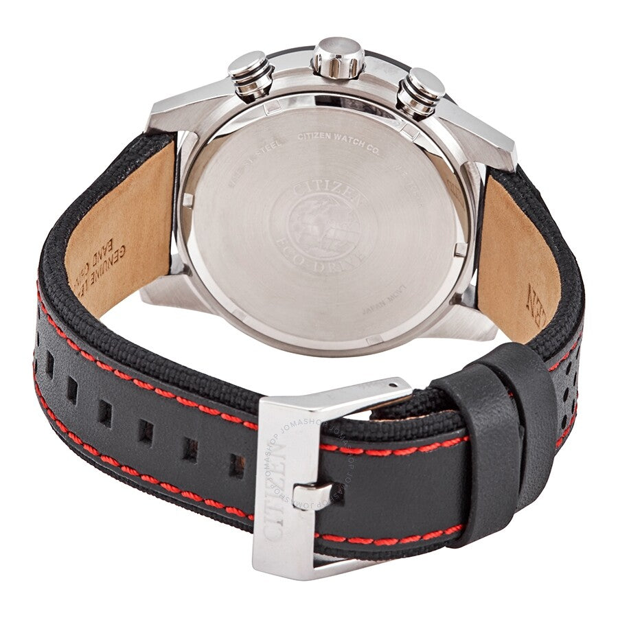 Citizen Primo Chronograph Quartz Red Dial Men's Watch CA4430-01X - Dawson Watches #3