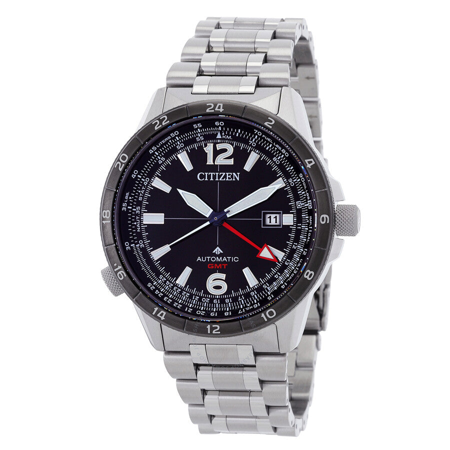 Citizen Promaster Air GMT Automatic Black Dial Men's Watch NB6046-59E - Dawson Watches