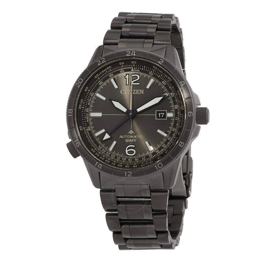 Citizen Promaster Air GMT Automatic Gray Dial Men's Watch NB6045-51H - Dawson Watches