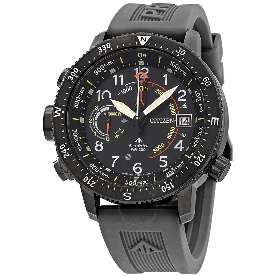 Citizen Promaster Altichron Black Black Dial Men's Watch BN5057-00E - Dawson Watches