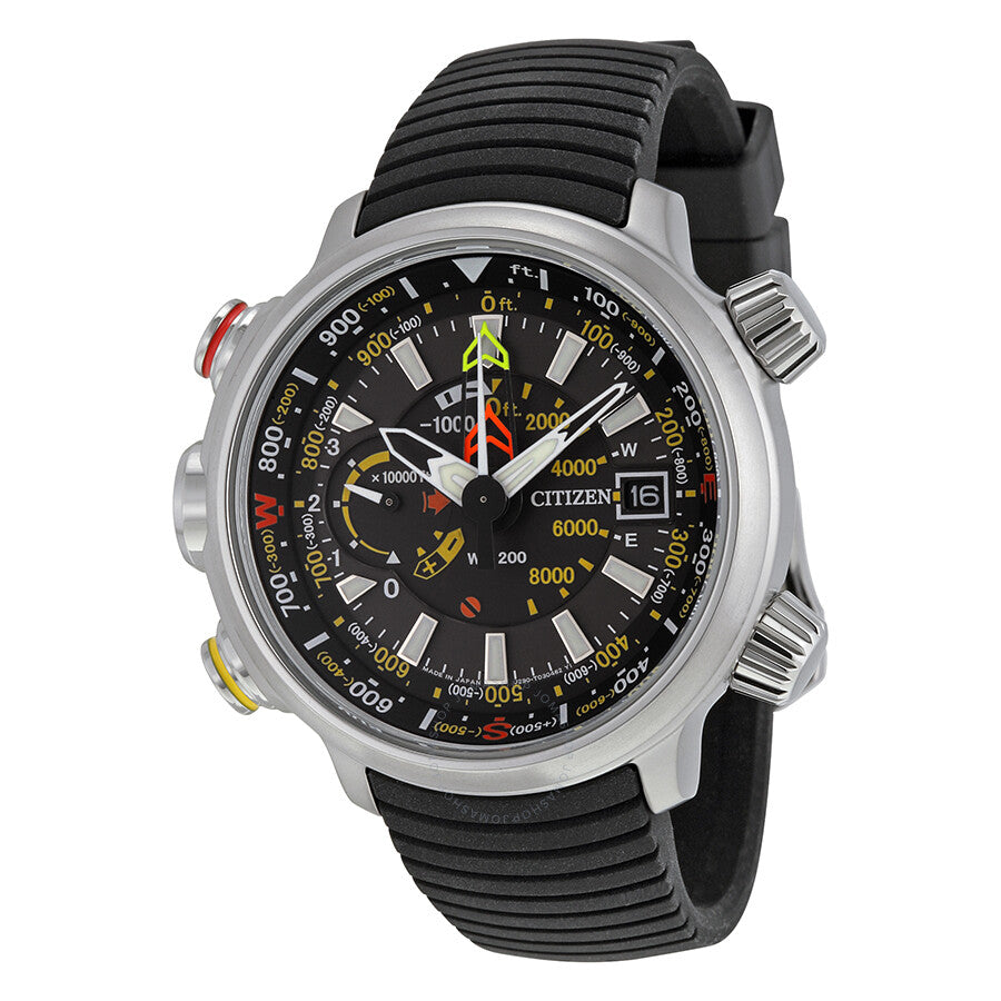 Citizen Promaster Altichron Black Dial  Men's Watch BN5030-06E - Dawson Watches