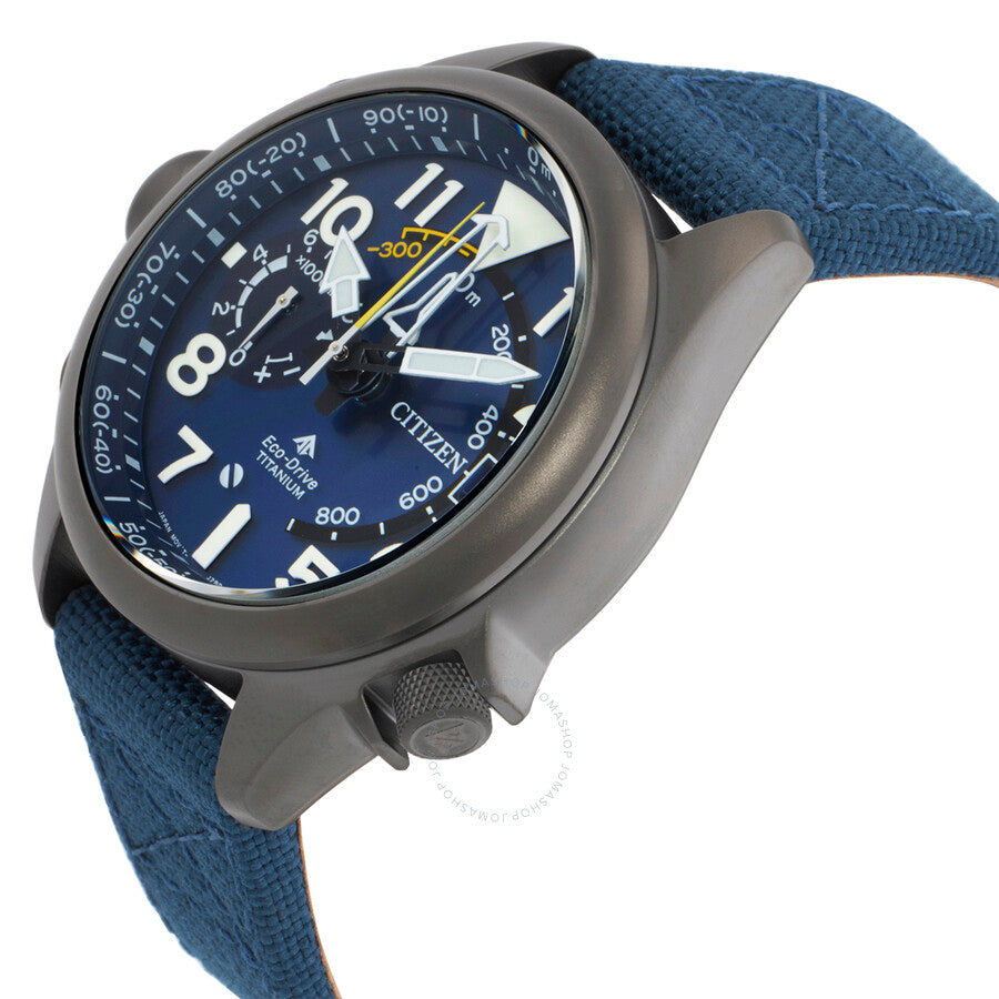 Citizen Promaster Altichron Eco-Drive Blue Dial Men's Watch BN4065-07L - Dawson Watches #2
