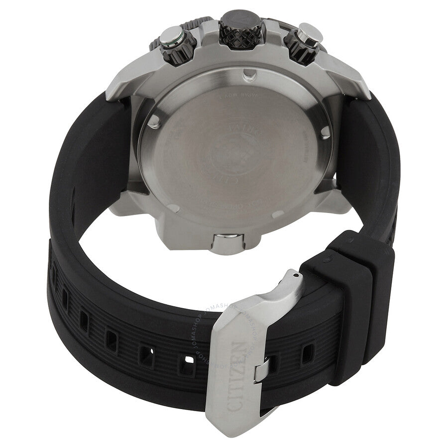 Citizen Promaster Aqualand Chronograph Black Dial Sprite Bezel Men's Watch BJ2168-01E - Dawson Watches #3